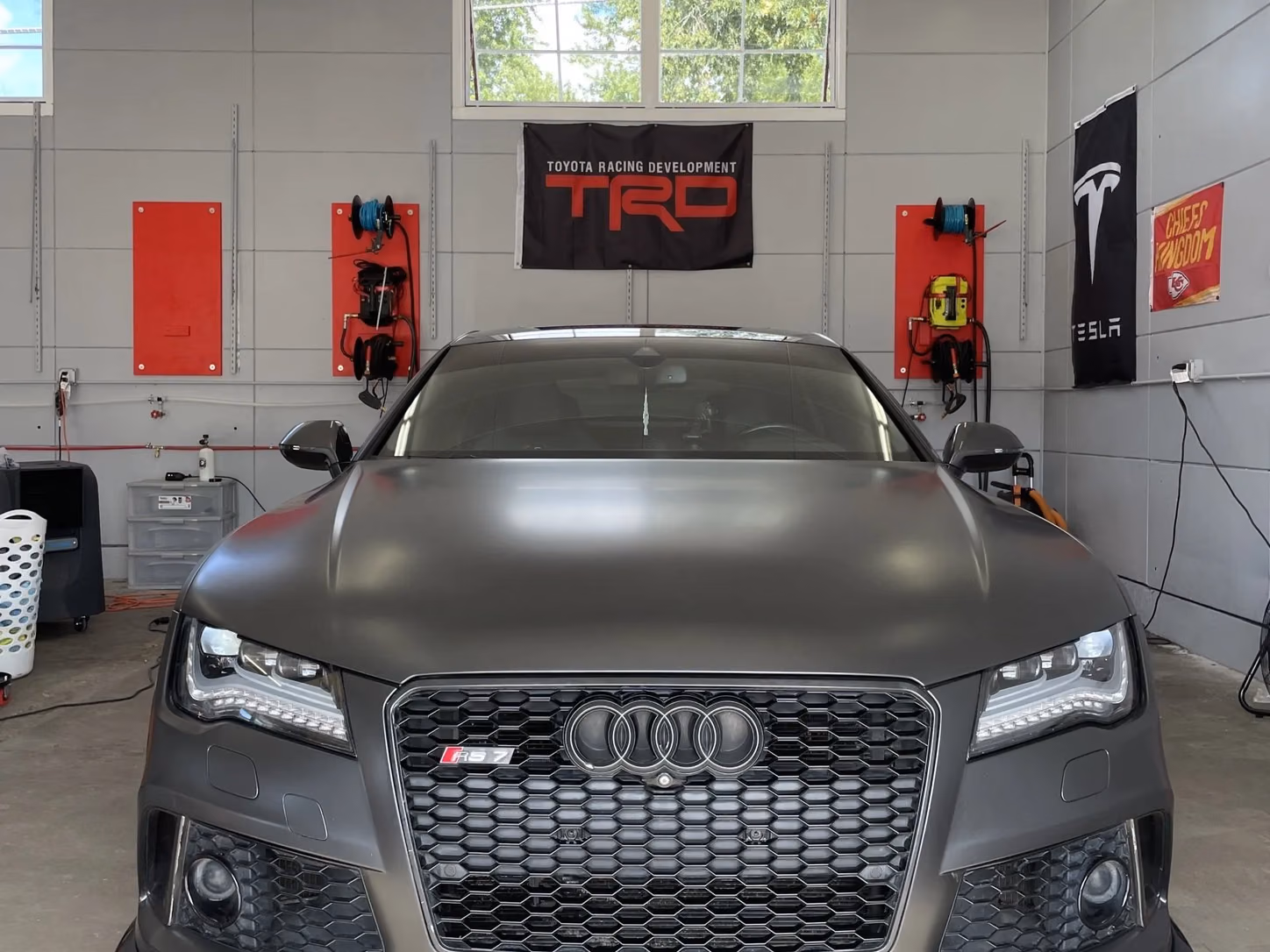 Audi RS7 in matte