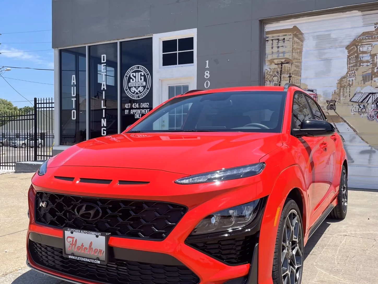 Red Hyundai Kona N